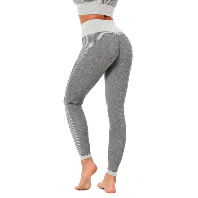 Yoga Set Sports Bra and Leggings Jogging Women Gym Set Clothes Seamless Workout Sports Tights Women Fitness Sports Suit-6