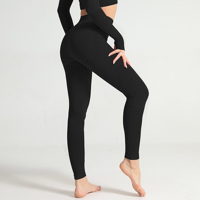 Women Yoga Pants Push Up Seamless Leggings Sport Pants Gym Training Wear Running Trousers Booty Tights Workout Fitness Clothes-0